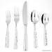 Fortessa Lucca Faceted 18/10 Stainless Steel Flatware Serving Fork 9-Inch - B00EOPELZW